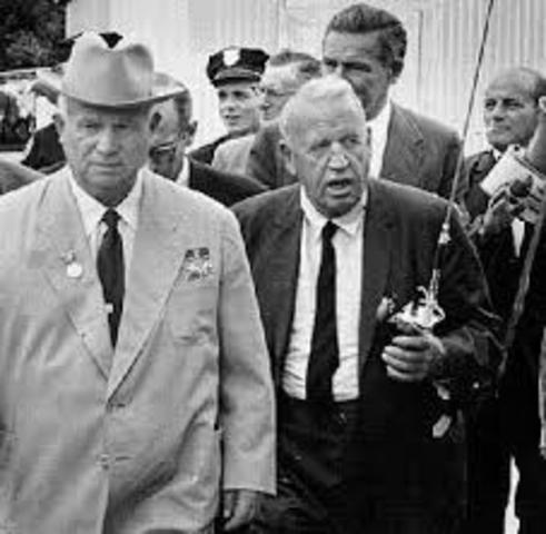 Visita de Kruschev a EE.UU