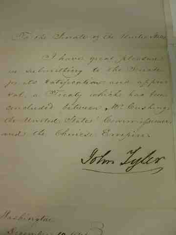 Treaty of Wanghia with China