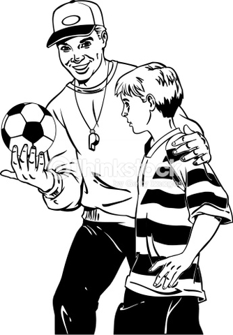 Geovanny works as soccer coach