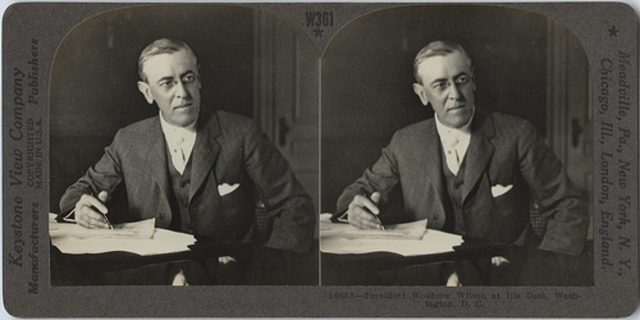 U.S. PRESIDENT WILSON IS REELECTED
