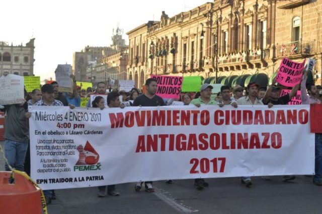 Movimientos contra el Gasolinazo