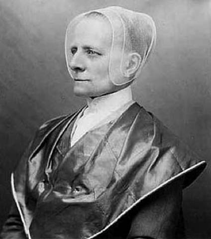 Mother Ann Lee Leads Followers to United States and Establishes a Church Near Albany, New York