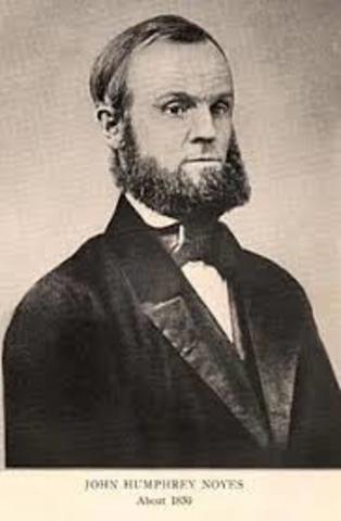 John Humphrey Noyes Founded the Oneida Community