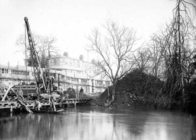 The new bridge is widened