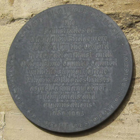 Balustrades restoration begins on the bridge