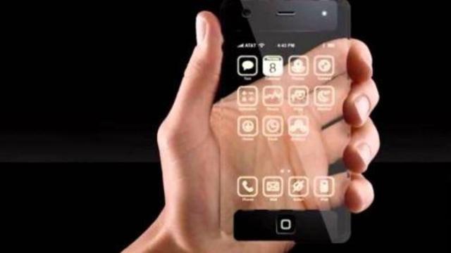 Telefono movil transparente en proceso de innovacion