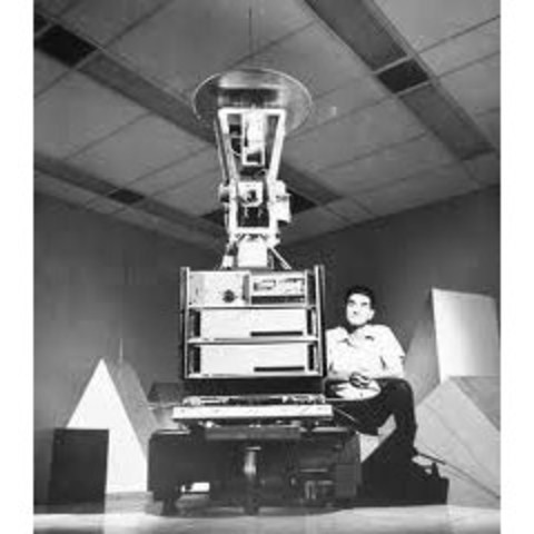 "shakey" robot de sensores