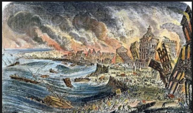 The 1755 Lisbon Portugal, Earthquake