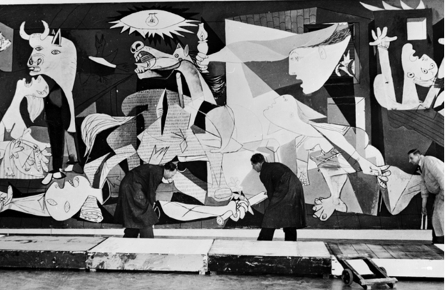 Kunstwerk uit tijd van wereldoorlogen