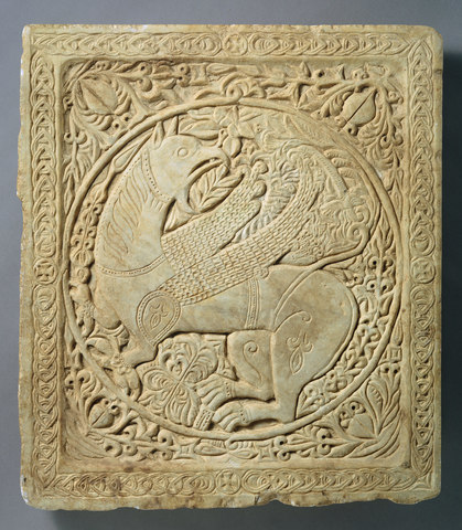 Panel with a Griffen (Byzantine)