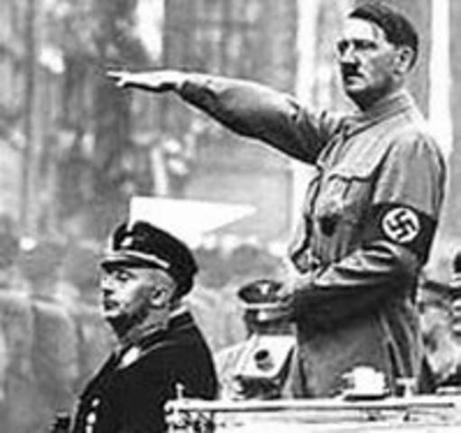Hitler made Chancellor of Germany