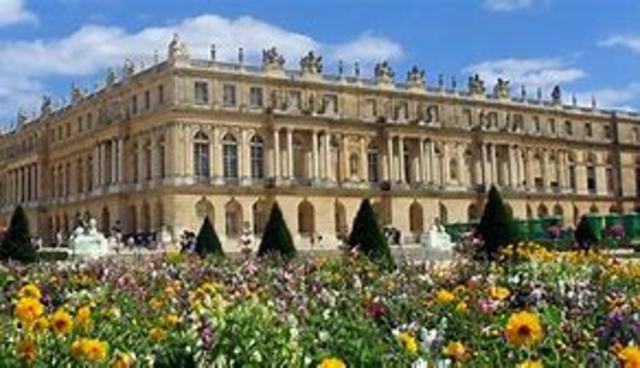 Louis expanded the Palace of Versailles