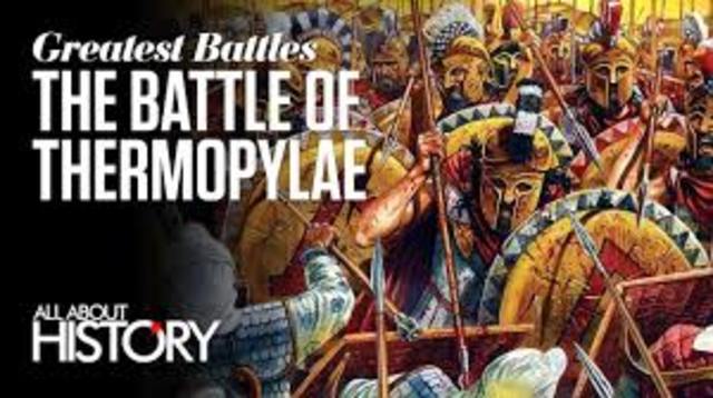 The battle of Thermoplae