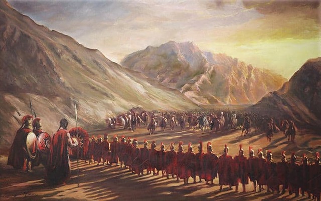 The Battle of Thermopylae