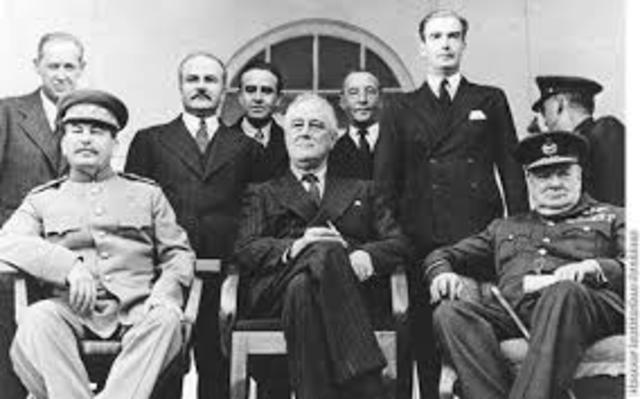 Allies held tehran conference