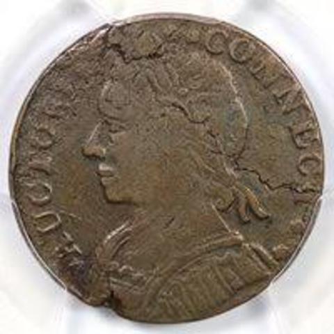 Copper was discovered in Connecticut.