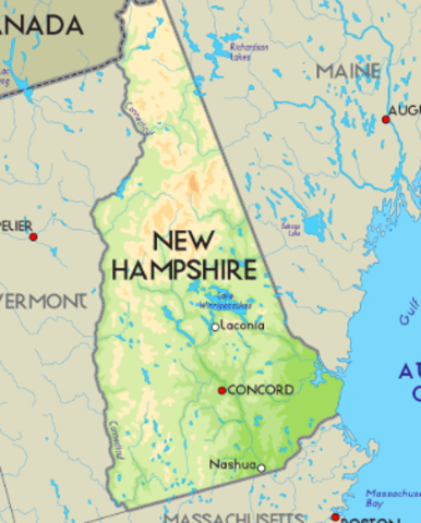 New Hampshire founded