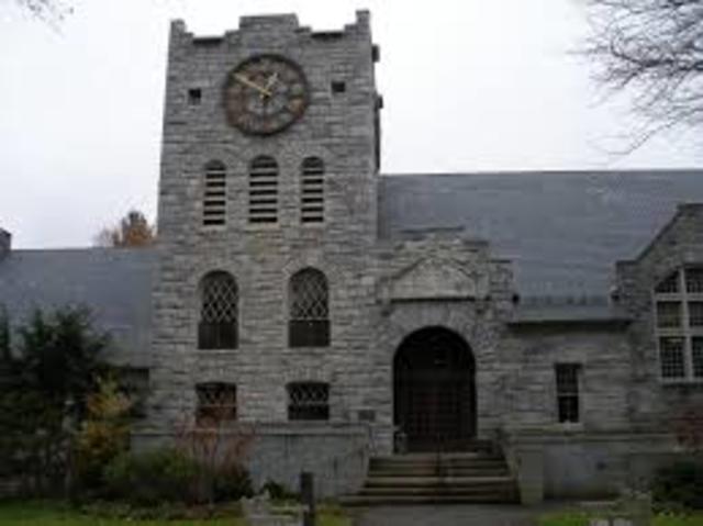 The oldest library in America was started.