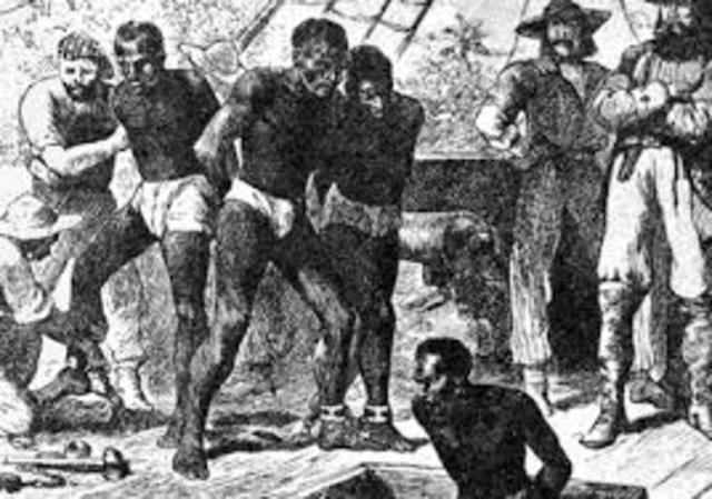 First record of African slaves.