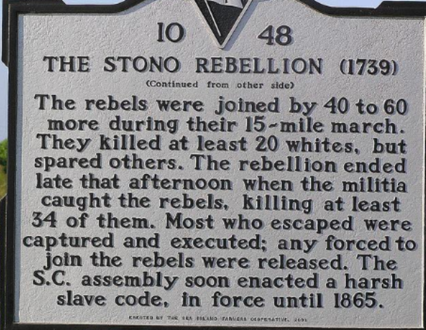 Stono Rebellion