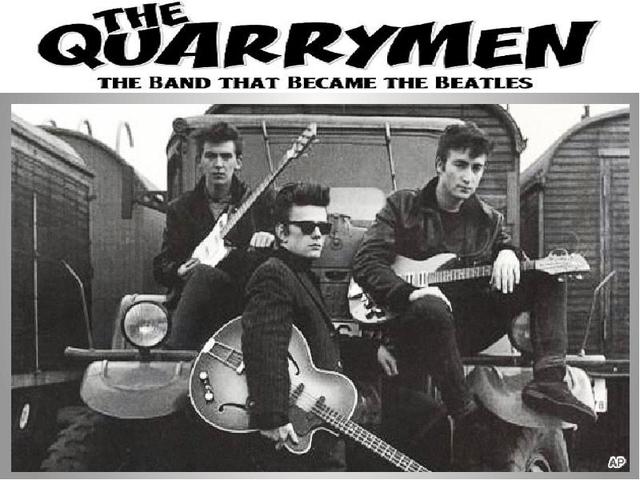 Lennon creates the group THE QUARRYMEN named after his school