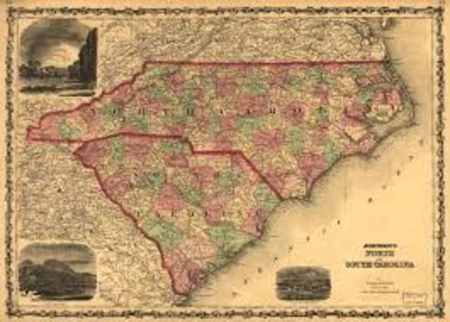 The Carolinas split