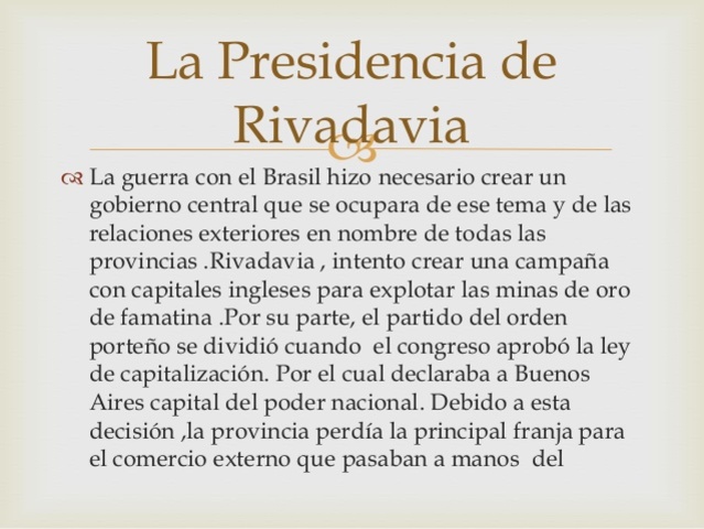 Presidencia de Rivadavia