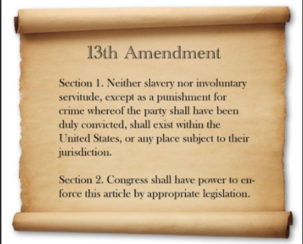 Thirteen amendment