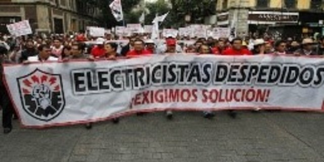 Movimiento Social de la compañía de Luz y Fuerza del Centro (LyFC)