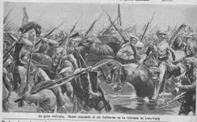 La guerra rusa-japonesa