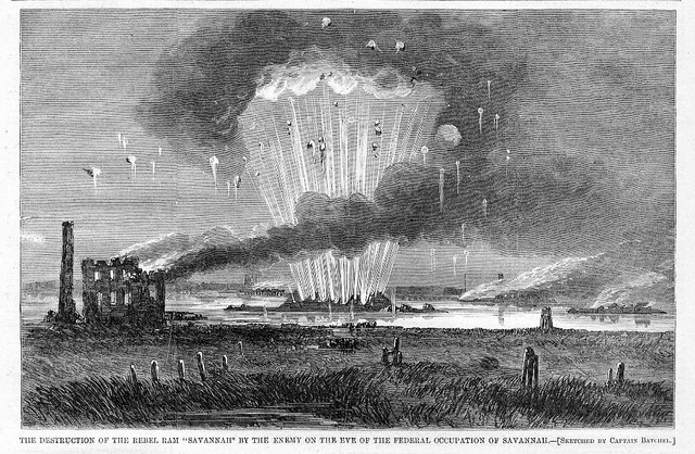 Redcoats occupy Savannah