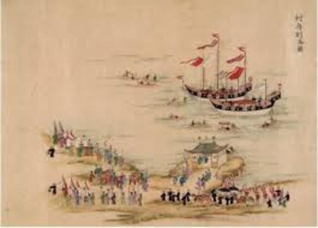 El comercio con filipinas y china