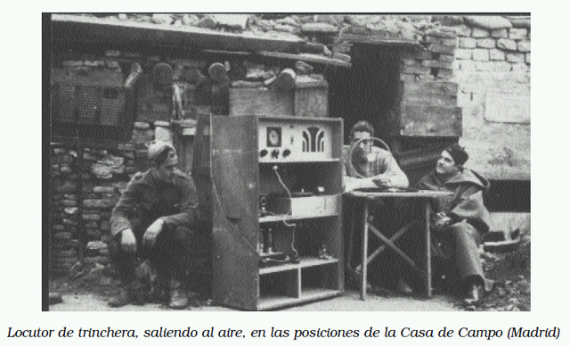 La radio en la guerra civil