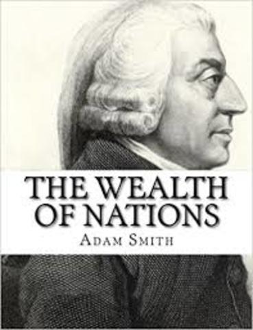 Adam Smith Publishes Inquiry into the Nature and Causes of the Wealth of Nations