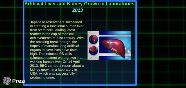 Artificial Liver and Kidneys Growth In Labrotories