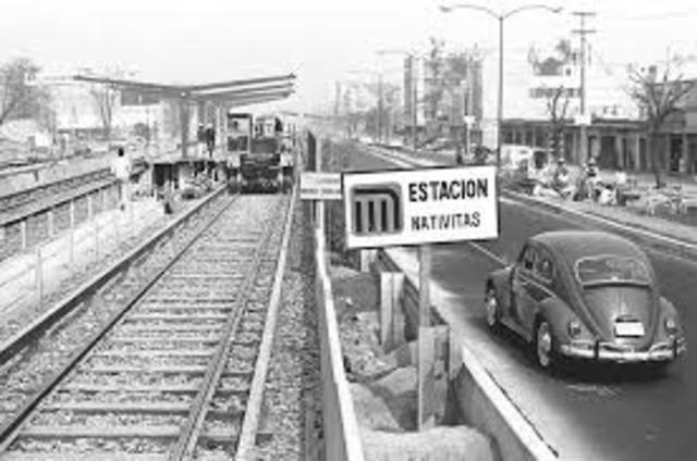 La construcción del Metro.