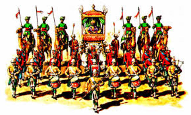 Los mogoles aceptan protección británica