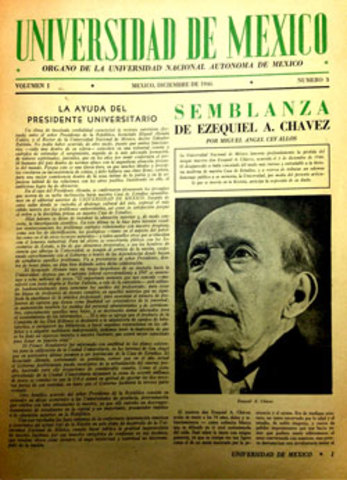 Bajo la dirección de Julio Jiménez Rueda se funda la Revista de la Universidad de México