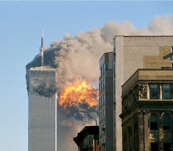 La caída de las Torres Gemelas