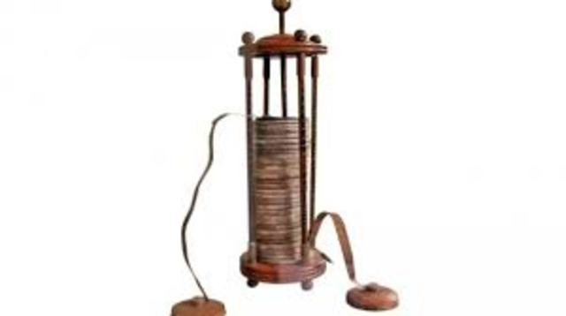 Invención de la pila eléctrica