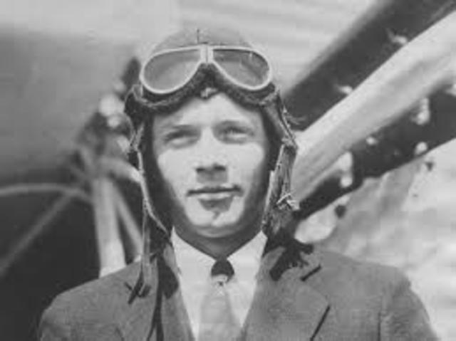 Lindbergh Flies across the Atlantic