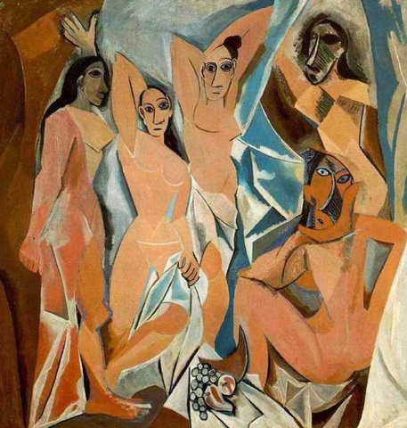Demoiselles d’Avignon van Pablo Picasso