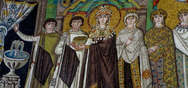 Teodora e il suo seguito