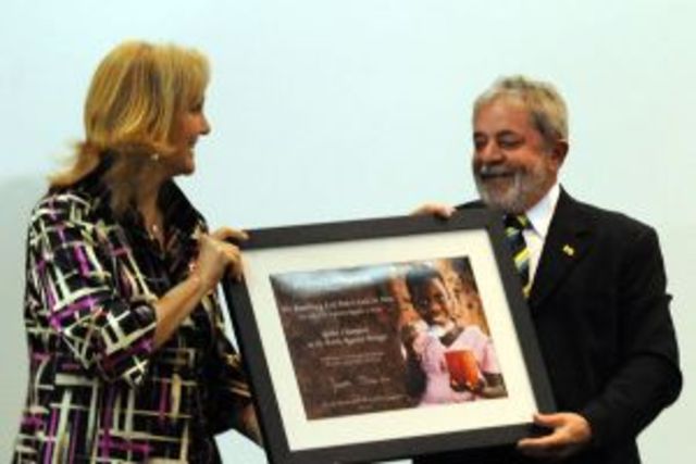 Lula champion against hunger