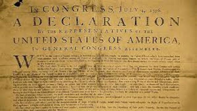 The Declaration of Independence