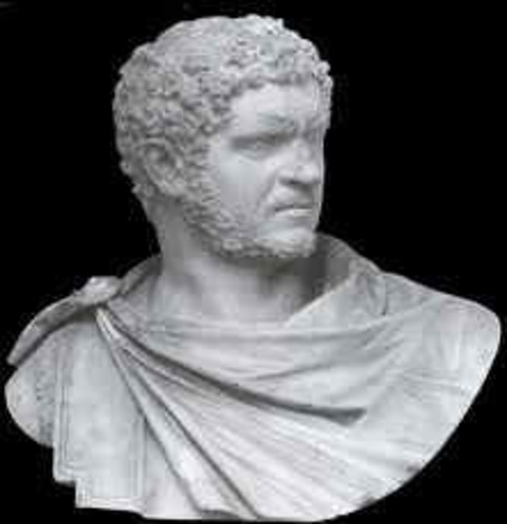 EMPERADOR CARACALLA (212 D.C -217 D.C)