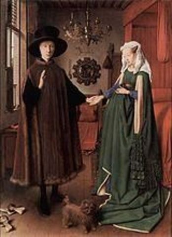 Schilderij Van Jan van Eyck