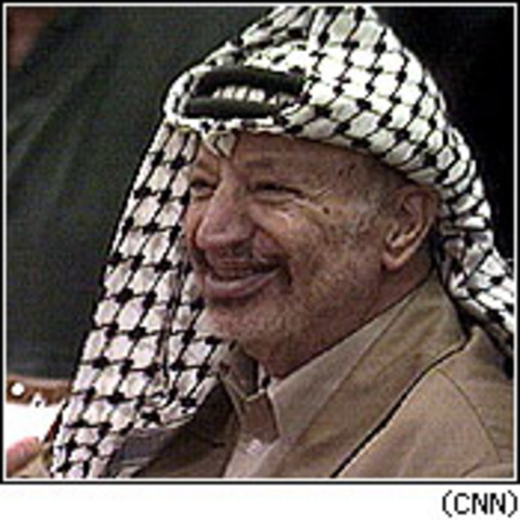 Arafat adresses the UN