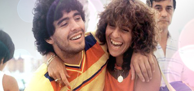 Comienza su noviazgo con Claudia Villafañe