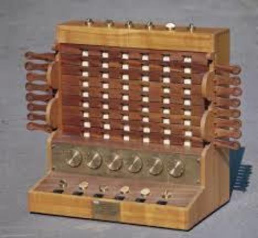 Las máquinas de Napier y Schickard